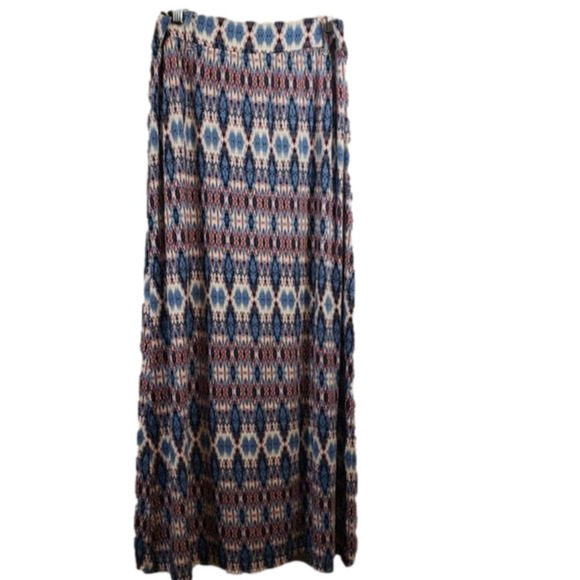 Olive & oak long Skirt with belt loops - Picture 1 of 9